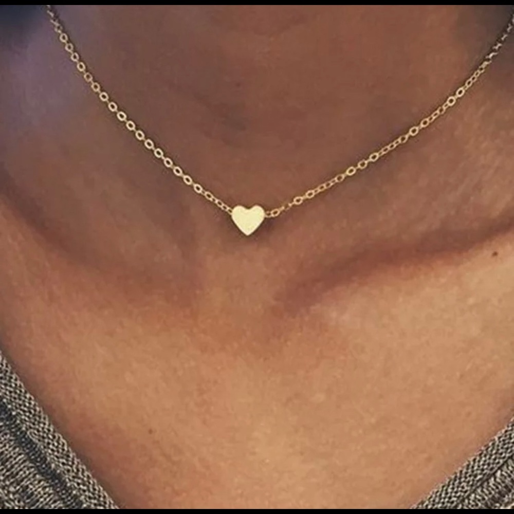 Gold Heart Necklace